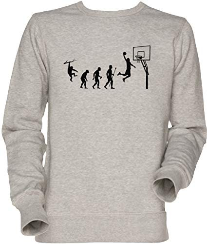 VENDAX Basketball Evolution Unisex Sweatshirt Grau