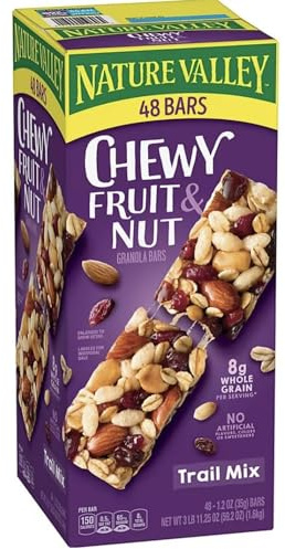 Nature Valley Fruit & Nut Chewy Granola Bars (48 count).