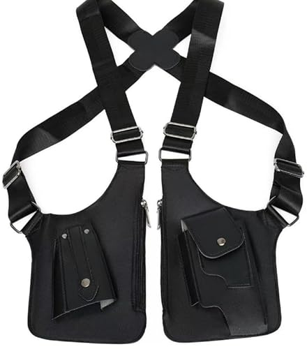 HAOXYO Bolso de Hombro Oculto para Antebrazo, Mochila de la Bolsa de Seguridad, Bolsa de Pecho Antirrobo para Viajes al Aire Libre