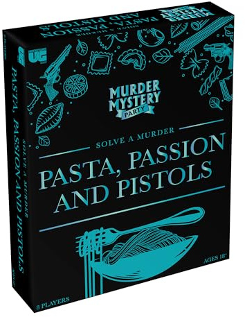 Murder Mystery Party Game-Pasta, Passion & Pistols