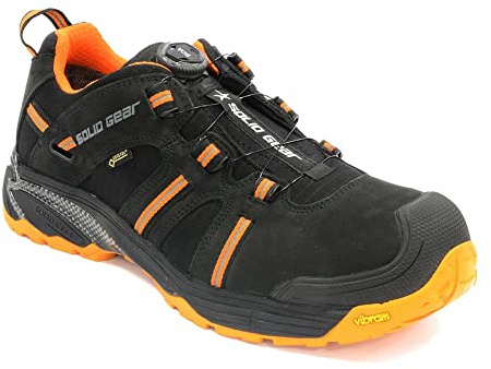 Solid Gear sg8000644 Hydra GTX Sicherheitsschuhe S3 Größe 44 Schwarz/Orange
