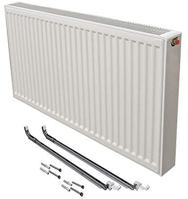 Buderus Logatrend Ventil-Flachheizkörper VC-Profil Typ 21 BH 500 vers. Längen + Halter (BL: 500 mm)