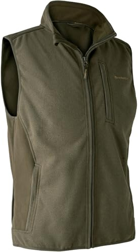 Deerhunter Gamekeeper Bonded Fleece Waistcoat Graphite Green XXX-Large Green - Hunting outdoor gear for Men