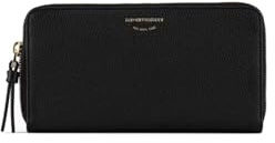 Emporio Armani Portefeuille Myea pour femme Noir