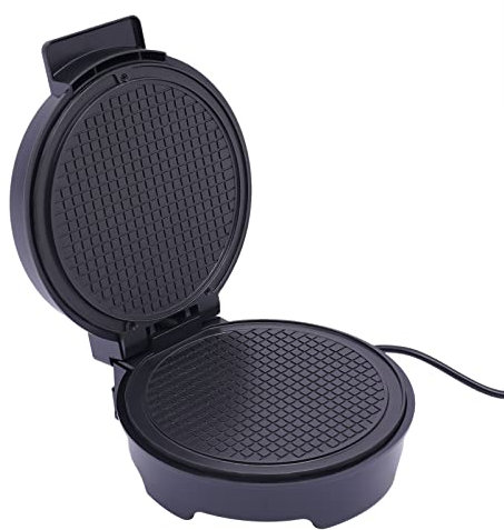 Macchina elettrica per cialde da 1200 W, con forma conica, piastre riscaldanti a doppio lato con un diametro di 20 cm, per la produzione di sacchetti gelato e cibi salati