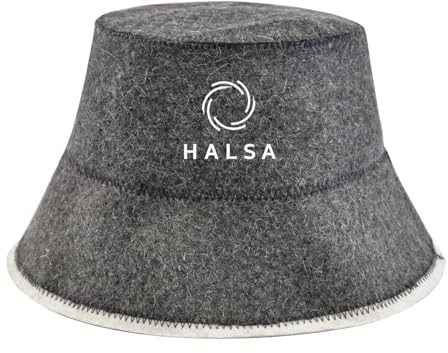 Halsa bastuhatt för kvinnor och män, 100% ull handgjord premium Banya-hatt, skydda håret och stanna kvar i bastu längre, förbättra bastufördelarna och reglera temperaturen, bastuanvändare,
