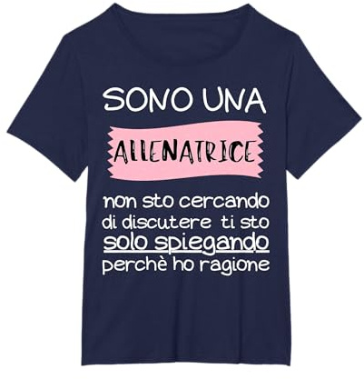 Allenatrice | Regalo per allenatrice pallavolo o altri sport Maglietta
