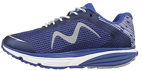 MBT Colorado X sportskor för kvinnor i modern stil. Anatomiska och bekväma löparskor. Fysiologiska skor med komfort och stabilitet tack vare den böjda sulan. sneakers för löpning, marinblå, 42 EU