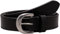 Calvin Klein Jeans Damen Gürtel Classic Round Leather Belt aus Leder, Schwarz (Black), 90 cm