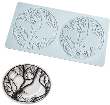 Patrón de rama de hoja para cordones, fondants de chocolate, moldes de silicona, herramienta de decoración para tartas, artesanías de azúcar, decoraciones de pasteles
