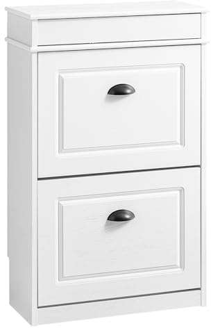 SoBuy Armoire Chaussures 2 Abattants 54x24x85cm pour Entrée