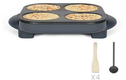 Crepière 1500 W, 4 x 12 cm, grigio – DOC266G