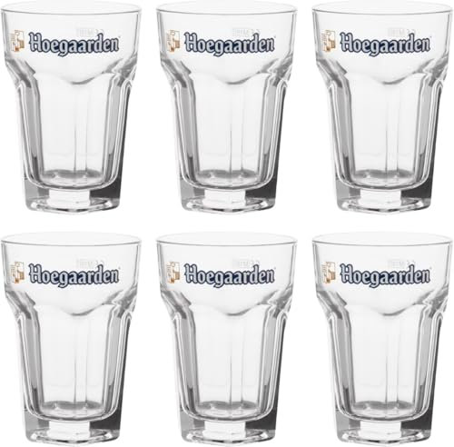 Hoegaarden Verres à bière Witbier 330 ml - 6 pièces