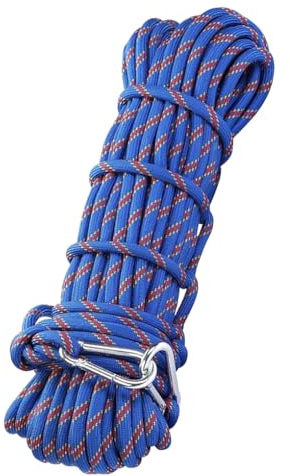 QUXVUIS Corda da arrampicata Corde di sicurezza Cordini di sicurezza da sopravvivenza Corda escursionismo multifunzionale