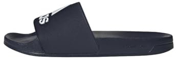 adidas Unisex Adilette Shower Slides Logo, Legend Ink/Cloud White/Legend Ink, 9 UK