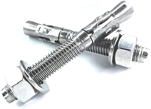 Schwerlastanker M10x120 aus Edelstahl A2 | Bolzenanker Betonanker für Beton | Schwerlastdübel rostfrei für sichere Befestigungen im Außenbereich | norm-genau®