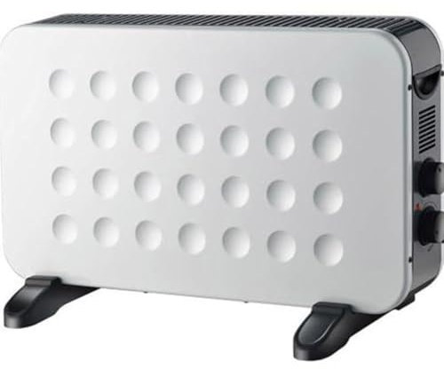Levitantes Convector eléctrico 2000W, 2 potencias, termostato Regulable, protección contra recalentamiento, Turbo, Ideal para Calentar Espacios, Imagen