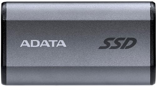 ADATA SE880 4 TB, external SSD grey, USB-C 3.2 Gen 2x2 (20 Gbit/s)