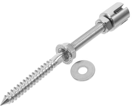 SUPVOX Collier de serrage pour chaîne de treillage en métal - Vis de treillis métallique - Vis de treillis mural pour plantes grimpantes - Pour plantes grimpantes d'intérieur - Fil de vis pour vigne -