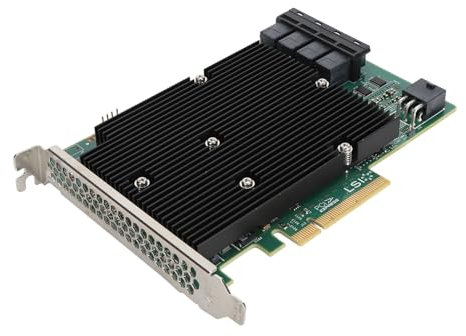 LSI SAS 93001 6I 16 Porte 12 Gbps SATA SAS Controller Scheda HBA PCIe 3.0 8x Host Bus Adapter per Linux, per VMware, per FreeBSD, ecc.