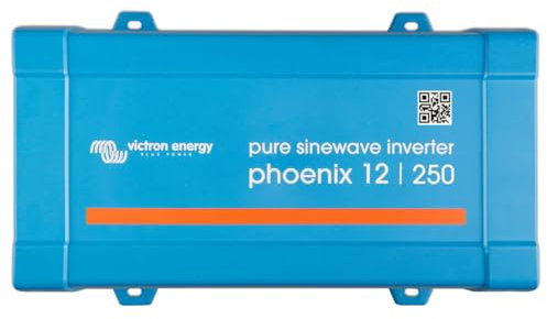 Victron Energy 250VA 12-Volt 230V AC Reiner Sinus Wechselrichter (Schuko)