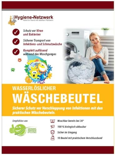 Igiene-Netwerk - Sacchetto per bucato idrosolubile.