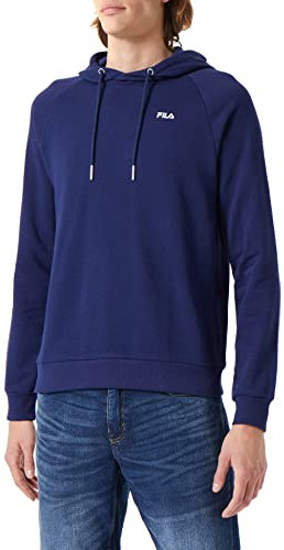 FILA Herren BRAIVES Raglan Hoody, Medieval Blue, L