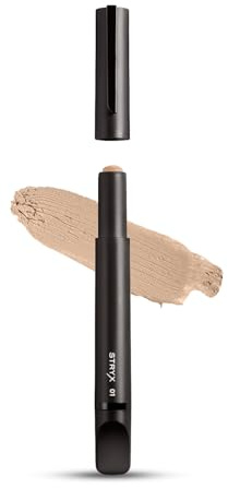 Stryx Concealer Stick Tool for Men, Light Cognac - Natural Pigments Hides Imperfections, Acne, Razor Burns, Scars, & Rosacea - Highly Adaptable Shades for Easy, Undetectable Coverage - All Skin Tones