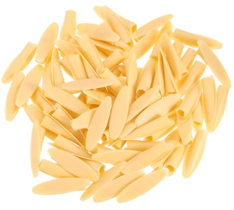 sourcing map 50Stk Kunststoff Taschen Loch Dübel 9mm Schräges Loch Kappen für Tasche Loch Lehre Holz Bearbeitung Werkzeug Zubehör Beige