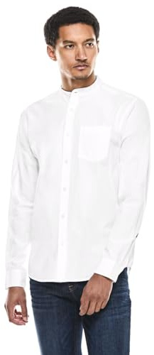 Street One MEN Chemise à col Montant pour Homme