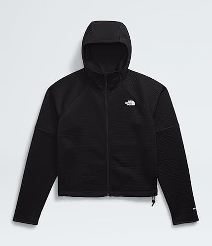 The North Face NF0A89VEJK3 W DOTKNIT Thermal FZ Hoodie Sweatshirt Damen TNF Black Größe L