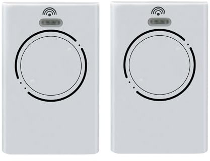 2 x Télécommande XT2 868MHZ SLH 787009 2 Canaux Blanc Portes de Garage Motorisation Portail Garantie de 3 Ans
