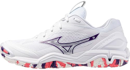 Mizuno Chaussures de Handball pour Femme, Blanc., 38.5 EU