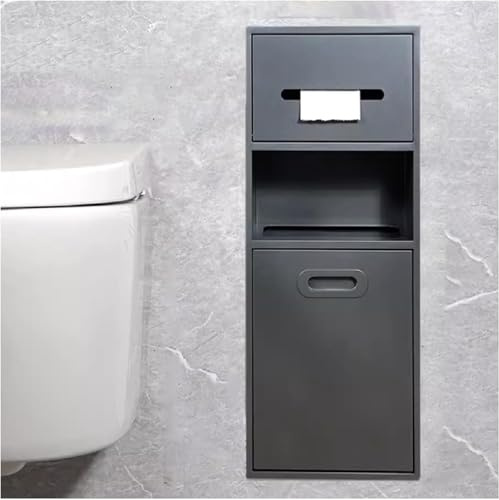 Nicchia portaoggetti da incasso in acciaio inox, organizer da parete per doccia, carta igienica e articoli da toeletta (salvaspazio)