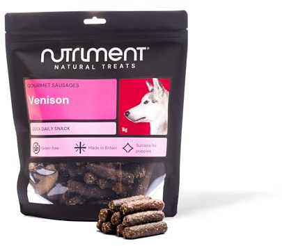 Natural Treats Gourmet Sausage Chicken & Venison (1kg) Airdried Natural High Protein Grain free Healthy Dog Chew