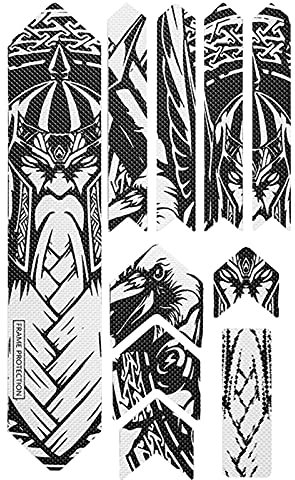 Fahrrad Rahmenschutz Folie Aufkleber Fahrrad Anti-Kratzer Aufkleber, Mountainbike Rahmenschutzfolie, Wasserdichter Aufkleber Aufkleber Schutz Für MTB Rennrad Roller Lackschutz Folie