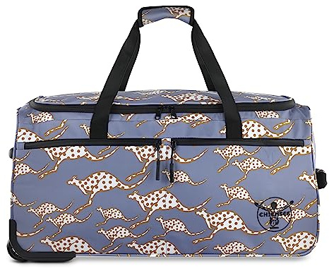 Chiemsee Jump N Fly Reisetasche auf Rollen, Unisex Weekender aus recyceltem PET, Lila