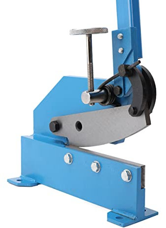 ECUTEE Cesoia a Leva Lamiera Metallo Acciaio Taglierina Utensile Trancialamiera, Forbici a Leva Manuale, 200 mm Taglierina Manuale da per Taglio del Metallo, Forbici per Lamiera e Acciaio Piatto