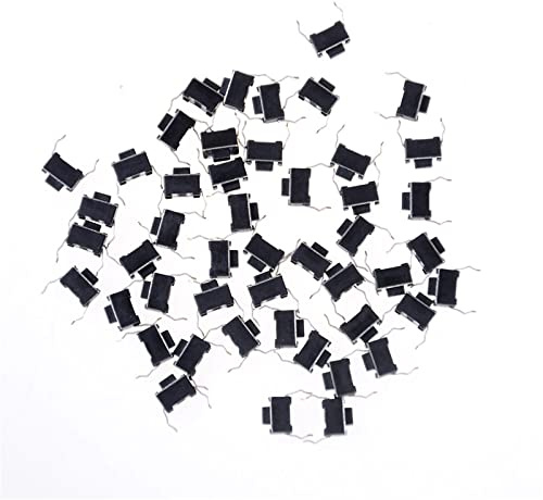 elektronischer Schalter Netzschalter-Taste, 30 Stück, 2-polig, DIP-Licht, Touch-Tasten, Tastatur, 3 x 6 x 4,3 Panel, PCB, momentaner taktiler Takt-Druckknopf-Mikroschalter