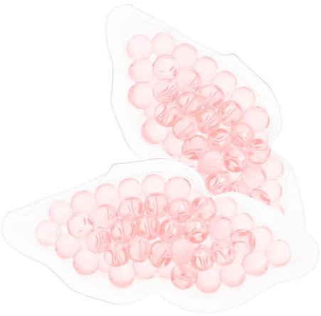 Vaguelly 2stücke Eispflaster Für Verletzungen Wiederverwendbar Packung Mit Kaltkompressenpflaster Kühlpad Für Lippe Gel-lippenmaske Für Zuhause Lippenpads Zur Kühlung Lippenpflege Bei Erkäl