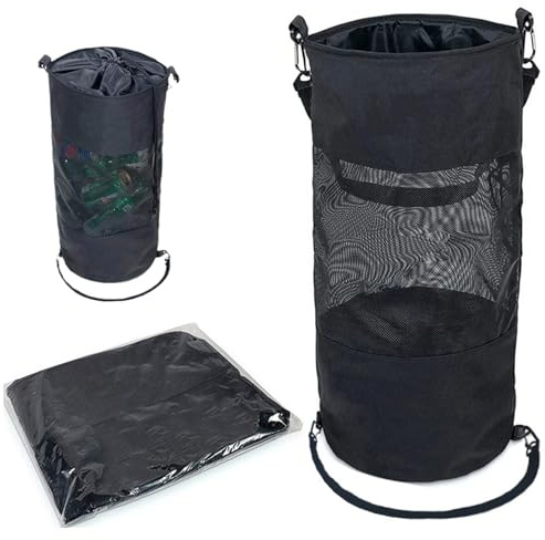 Csafyrt Cestino per Barche, 22x10 in Maglia di capacità in Maglia barbagutta Contenitore, Accessori per Navi Portatili per campeggiatori di Kayak Che pescano la Cabina