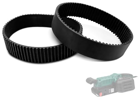 Cinghia dentata per Parkside PEBS 900, set di cinghie dentate per smerigliatrice, compatibile con Bosch PBS75A/GBS75A/GBS75A/GBS75AE, pezzi di ricambio per smerigliatrice, circonferenza 225 mm, 75