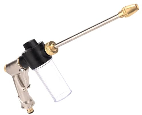 Pistolet à mousse pour tuyau d'arrosage - Accessoire de beauté pour le jardin - Pistolet à mousse pour lavage de voiture