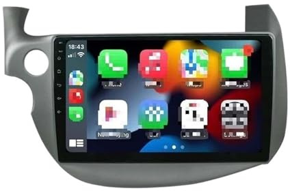Sistema de navegación para automóviles Radio estéreo para Coche con GPS, 2+32 GB, Android 12.0, Wi-Fi y Reproductor CarPlay para Honda