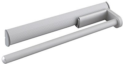 OBF 042147 Grimme Eris-Portasciugamani estensibile a 1 braccio, per la cucina, ET 465 mm, in alluminio anodizzato naturale, Länge 443 mm