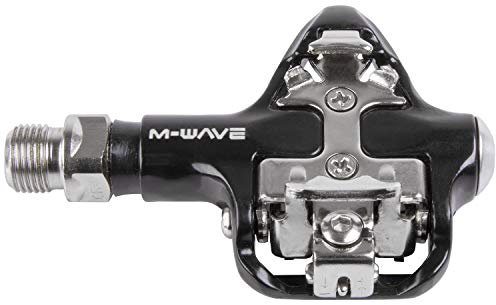 M-Wave Unisex's Drag-R2 Fahrrad Klickpedal, schwarz