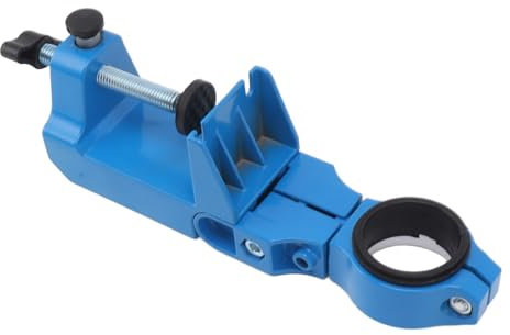 Tornillo de Banco con Abrazadera, Soporte para Taladro, Ajustable en 360 Grados, Soporte para Prensa de Taladro Dremel, Soporte para Banco, Soporte de Fijación, Soporte de Mesa,
