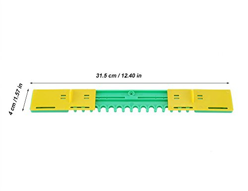 Aumotop 5 PCS Durable Anti Escape Beehive Entrance Gate Door Beekeeper Tool Light Weight and Easy to Operate Great for Controlling Bees Plastic Material