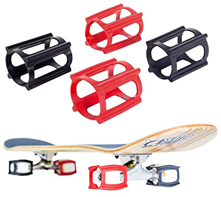Skater Trainers Learn Skateboard Tricks Faster - Ollies, Kickflips, & More - Stocking Stuffers for Kids 8-12- Skateboarding Accessories - Kids Stocking Stuffers Boys Men- Fits All Wheels- (RB Combo)