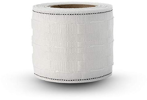 Realm White Pencil Pleat Curtain Header Tape, Detachable Curtain, Sizes 25mm 1 Inch, 50mm 2 Inch, 75mm 3 Inch (75mm / 3 Inch - 10 Metres)